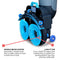 Electric Floor Scrubber Cleaner with 18” Power Mop Brushes Cordless 36V Battery Powered