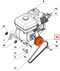 Clutch Assembly Replacement (P015) Spare Part for TPC90H 5.5HP Honda Compactor