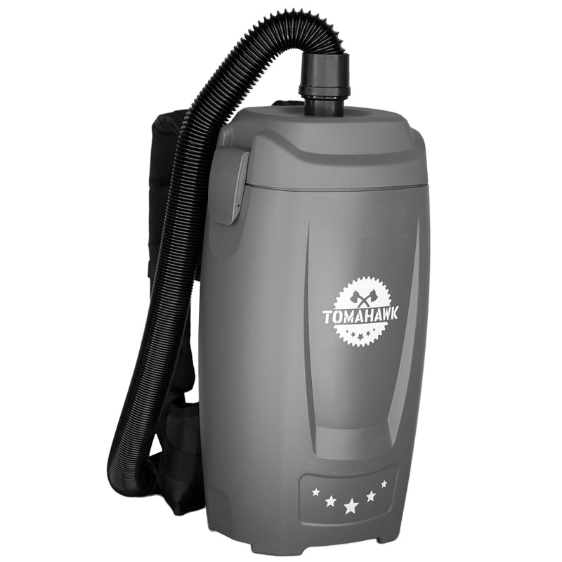 Electric Backpack Vacuum 6 qt Lightweight Commercial High-Performance Cleaning Solution