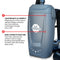 18V Battery Powered Backpack Vacuum 6L for Janitorial Cleaning – Lightweight Cordless Commercial Vacuum with Quiet Operation