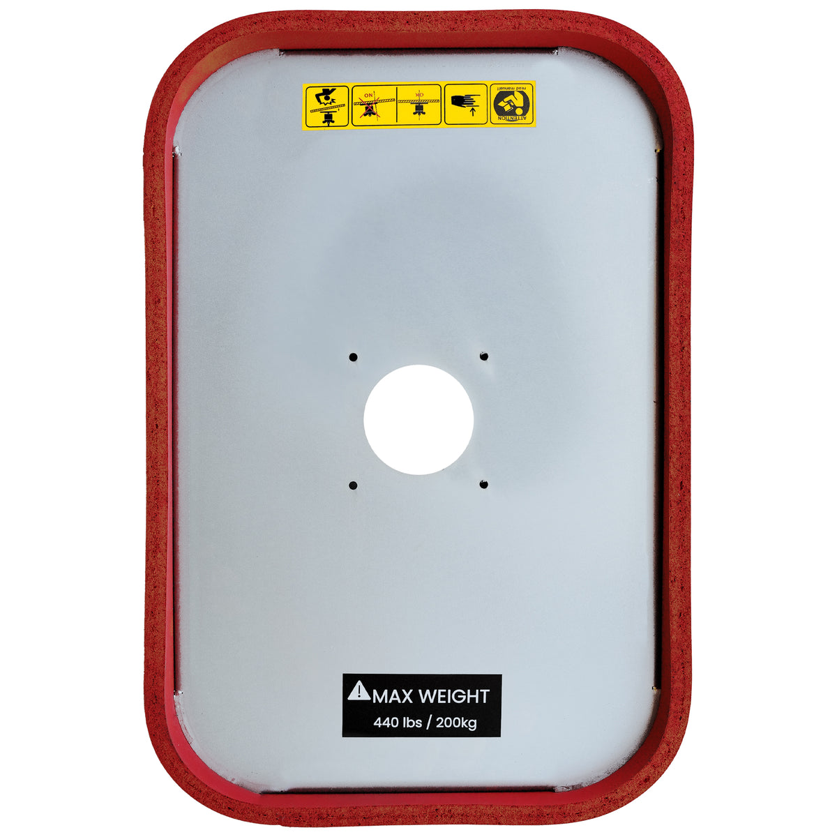 24"X16" Vacuum Pad for Electric Paver Slab Lifter for Hardscaping and Stone Placement