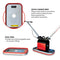 440 lb Electric Paver Slab Vacuum Lifter 1200W for Hardscaping, Concrete, and Stone Placement