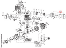 Air Filter Spare Part for Tomahawk 37cc 4-Stroke Engine
