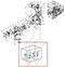 Vibration Isolation Mount Spare Part for TW3H 3" Honda Trash Pump