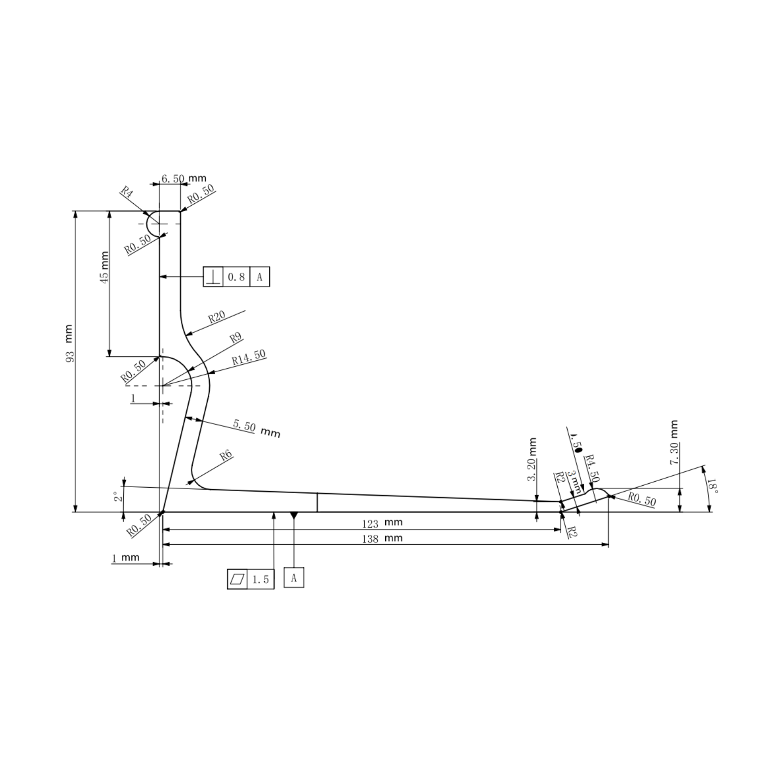 PRO Series Magnesium Power Screed Concrete Finishing Blade (Choose 4ft, 6ft, 8ft, 10ft, 12ft, 14ft, 16ft)