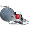 46" Concrete Power Trowel 8.5HP Honda Combo Blades and Float Pan Cement Finishing Tool