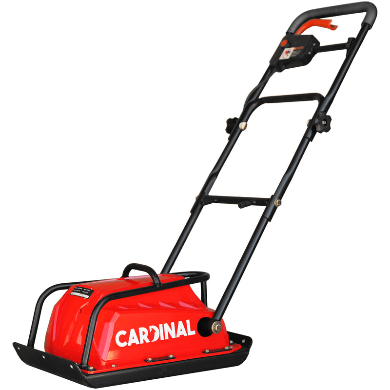 Electric Cardinal Vibratory Plate Compactor Tamper 1.25 Amp for Gravel Soil Compaction