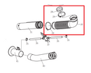 Accordion Tube (3WF-8.11-1) Spare Part for eTMD14 4 Gal Battery Fogger