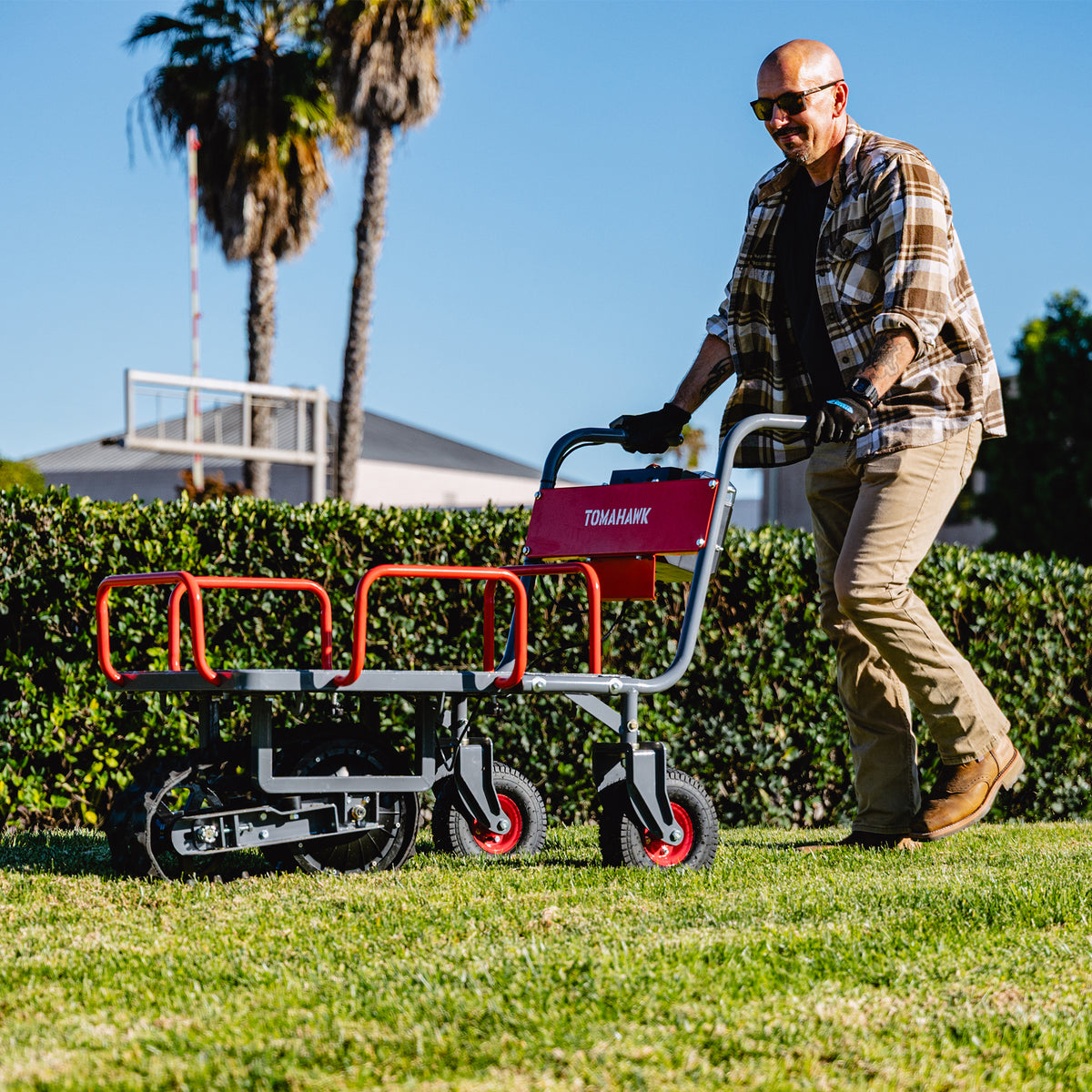 Tomahawk Electric Track Cart 330 lbs Load Capacity Battery Powered Uti