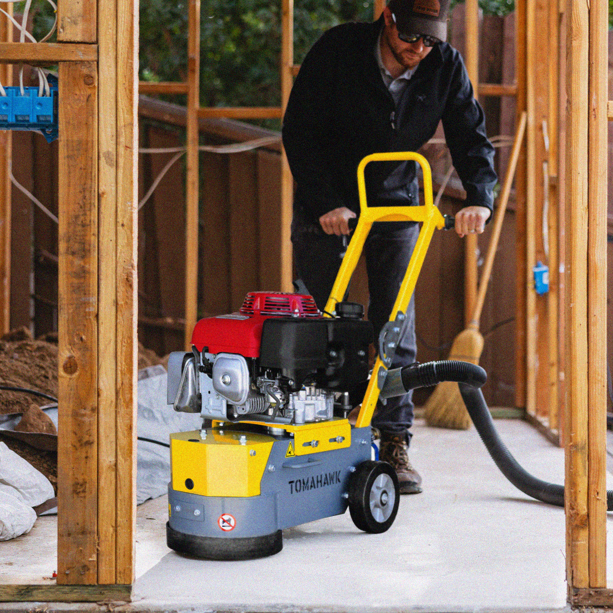 Tomahawk Honda Gas Powered Concrete Floor Grinder