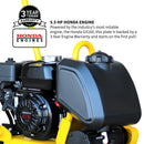 PRE ORDER: 5.5 HP Honda Vibratory Plate Compactor 23x17" for Soil Asphalt Paver Compaction