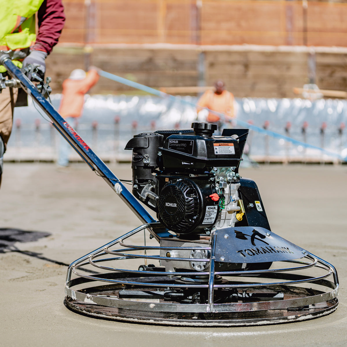 Heavy-Duty Float Pan for Concrete Power Trowels – Premium Steel for Co