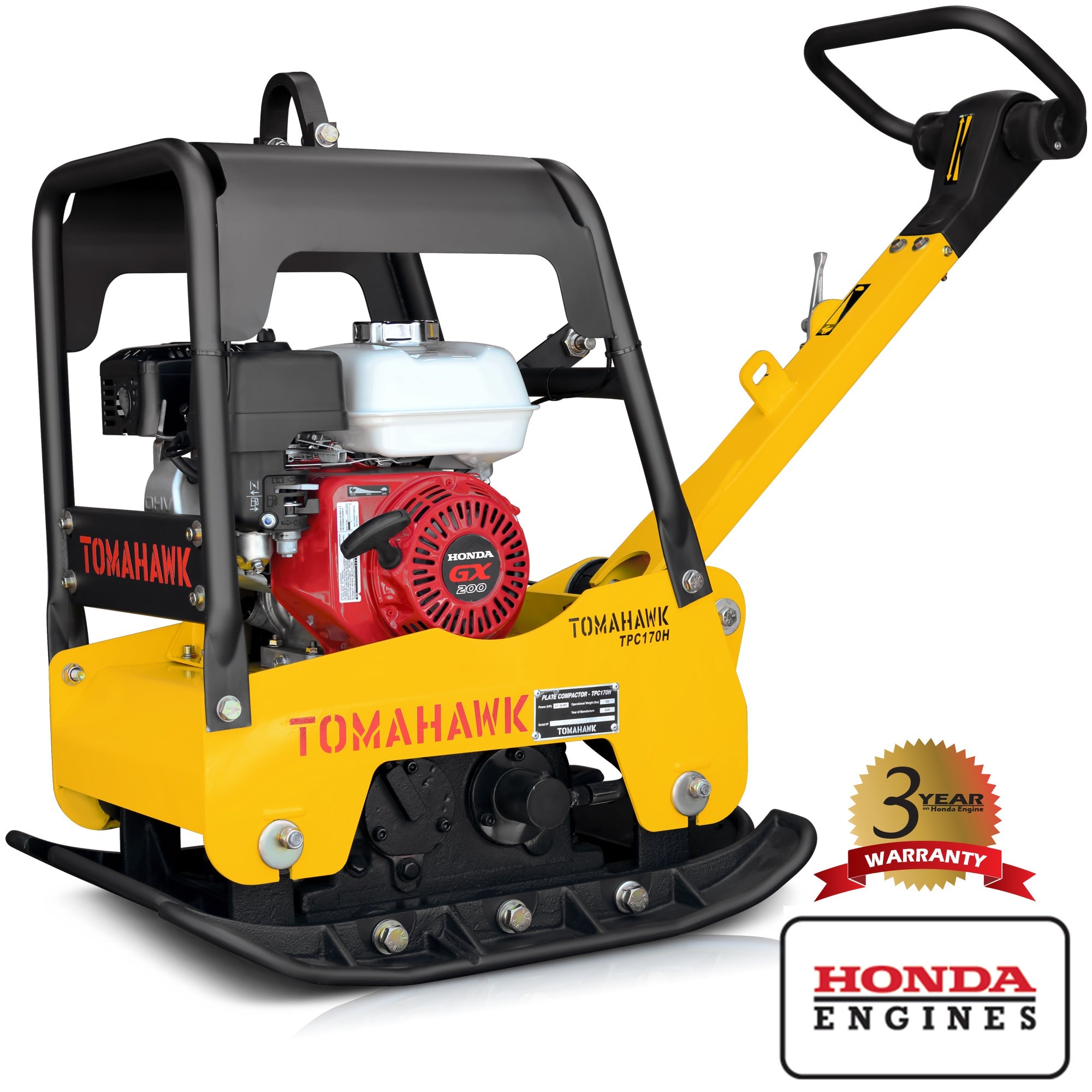 Kon Khmer Fc426 9/7★HONDA ホンダ EX300 Factory Reconditioned 6.5 HP Honda Reverse Hydraulic Plate Compactor f
