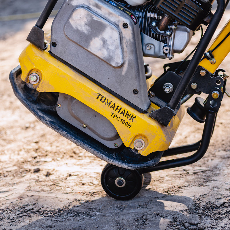 5.5 HP Honda Reverse Plate Compactor 19x14 Plate for Asphalt, Aggregat ...