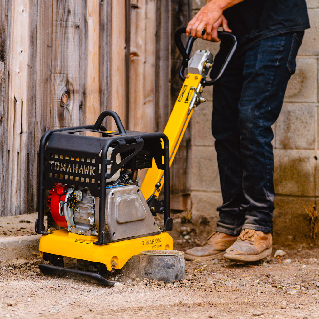 5.5 HP Honda Reverse Plate Compactor 19x14 Plate for Asphalt, Aggregat