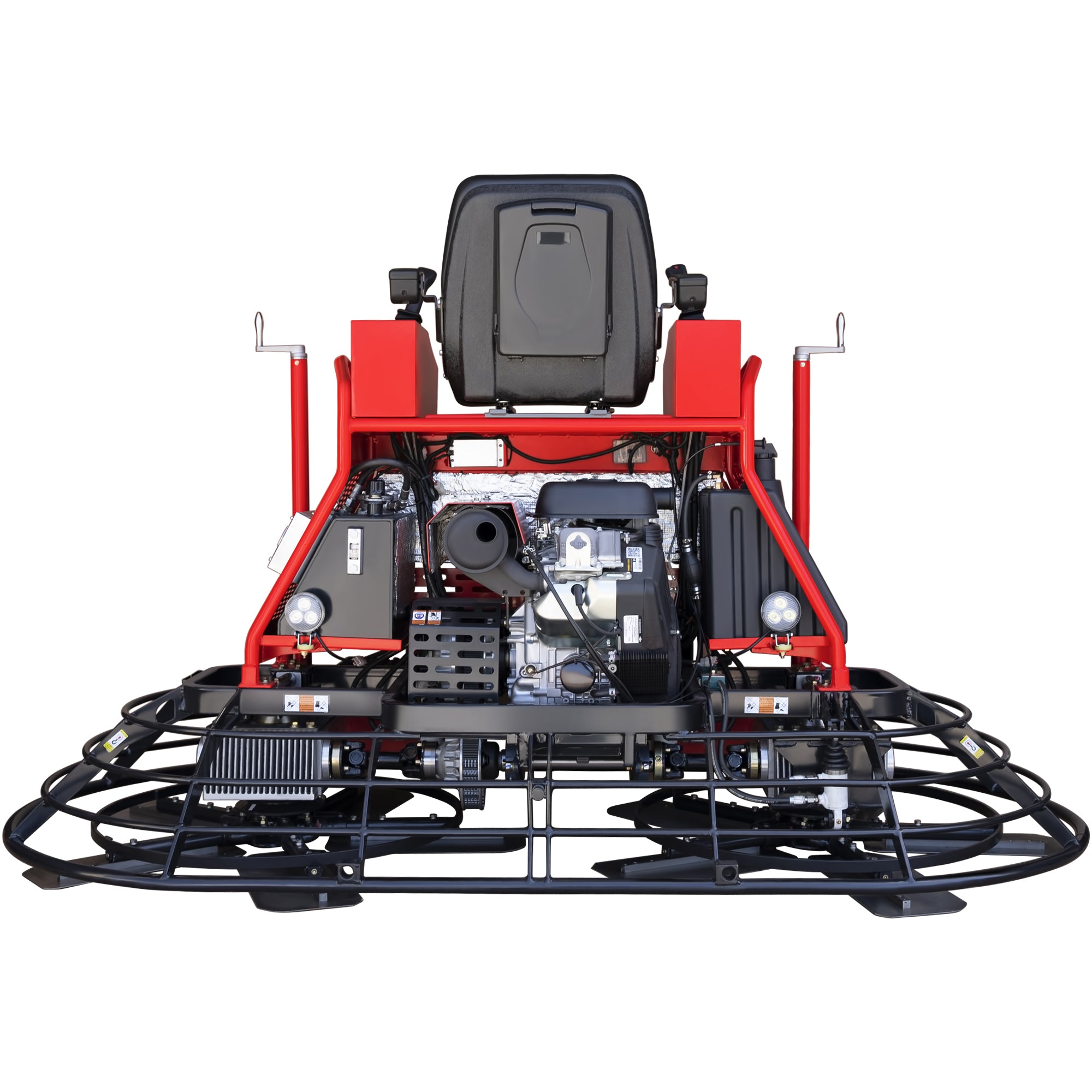 8 Foot Ride-On Concrete Power Trowel with 35HP Vanguard Engine