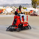 8 Foot Ride-On Concrete Power Trowel with 35HP Vanguard Engine