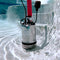1 HP Submersible Trash Pump, 73 GPM / 4380 GPH, 750W with Automatic Float Switch Top-Outlet Heavy-Duty Stainless Steel Dirty Water 25-ft Power Cord High Flow for Dewatering, Flooded Basements, Pits, Pools, and Construction Sites