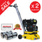 8” Gas Concrete Scarifier Planer Grinder with 5.5 HP Honda Engine Blade Bundle - Tomahawk Power