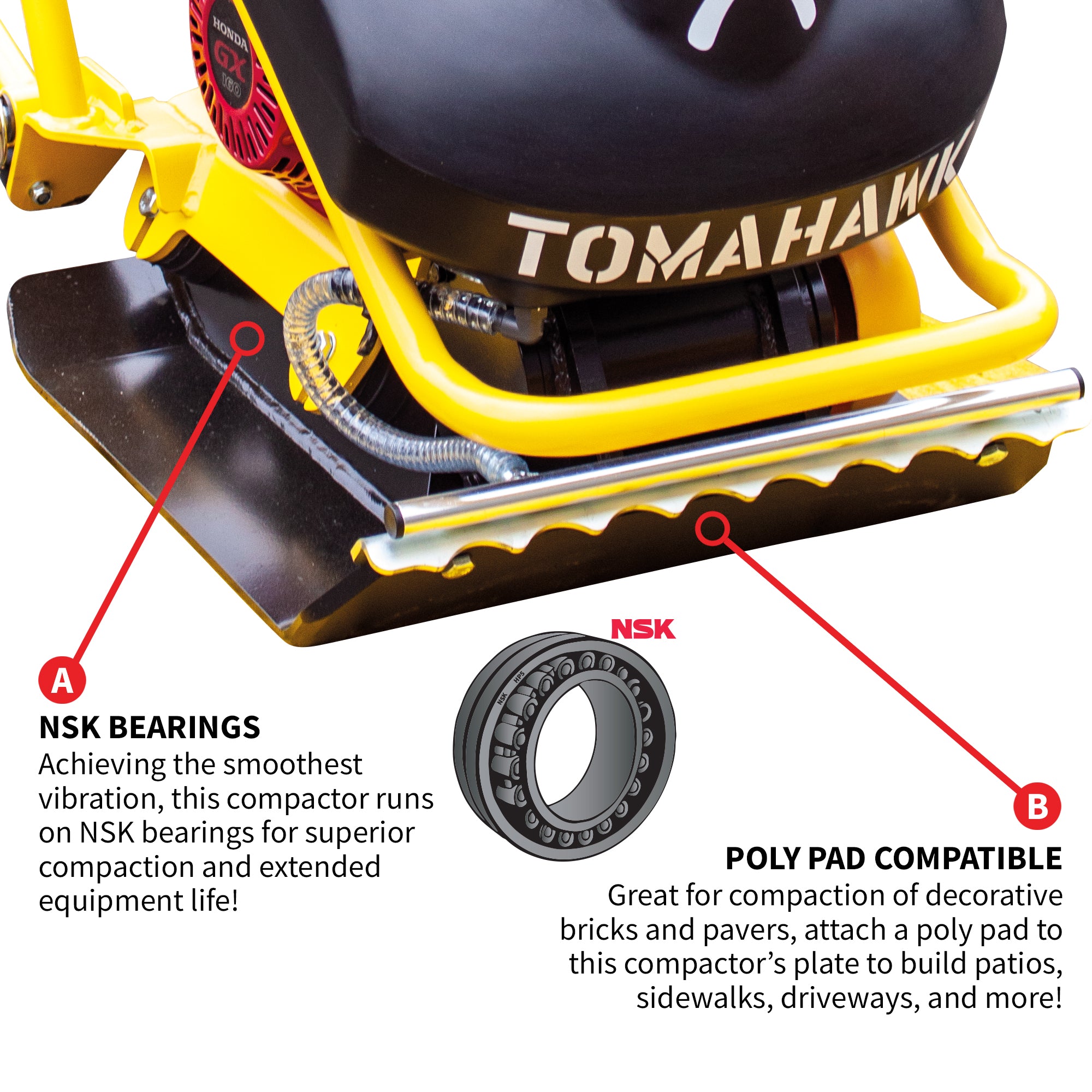 Mohawk Compactor Plate Compactors Resource Center – Tomahawk Power