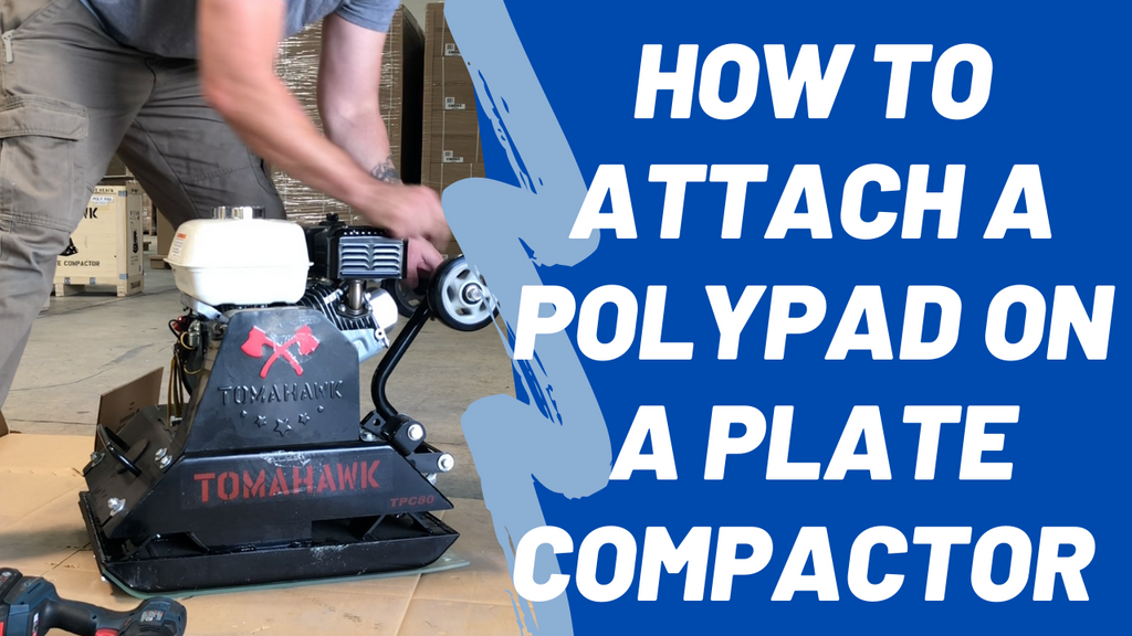 Polyurethane Paver Pad for TPC80 Plate Compactor Brick Paver Compactio