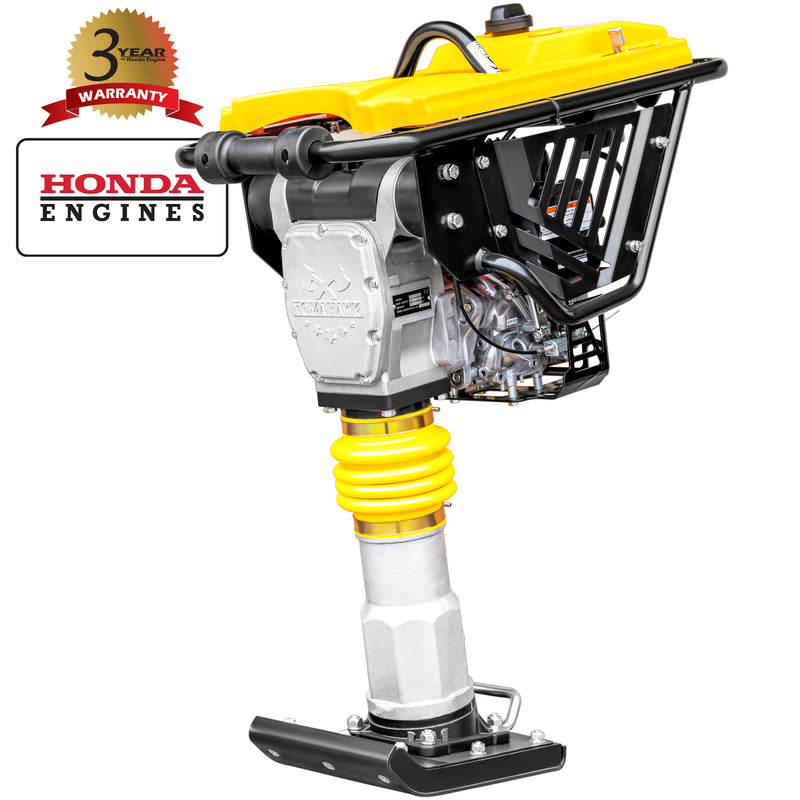 Factory Reconditioned 3 HP Honda Vibratory Rammer Tamper with Honda GX100 Engine 3350 lbs/ft