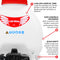 5 Gallon Backpack Sprayer with Fogging Attachment 435 PSI Pump for Pest Control