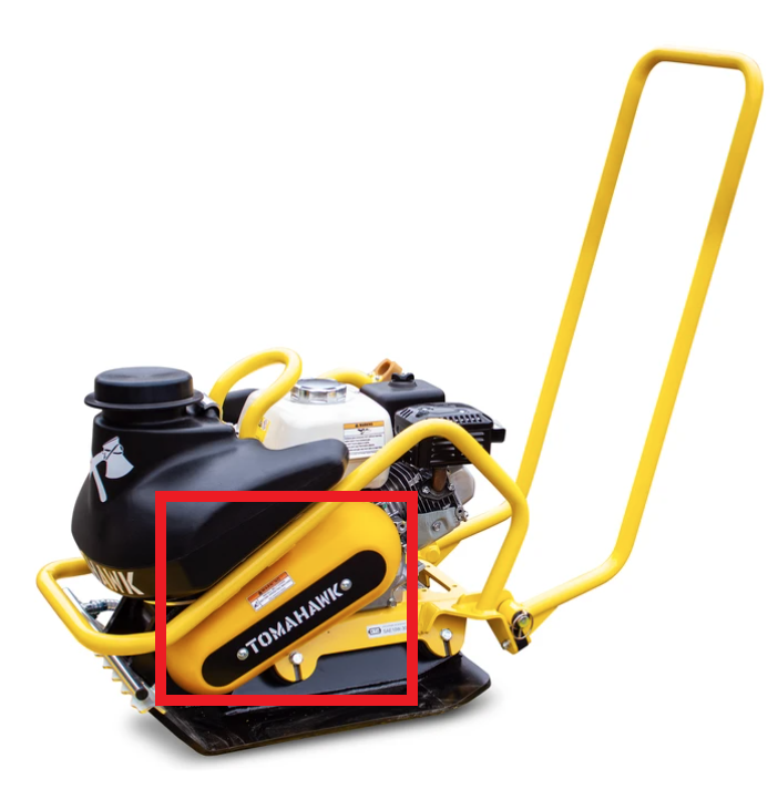 Belt Cover for TPC90H Plate Compactor (600031325A)