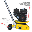 Factory Reconditioned Gas Concrete Scarifier Planer Grinder with 5.5 HP Honda Engine & Drum