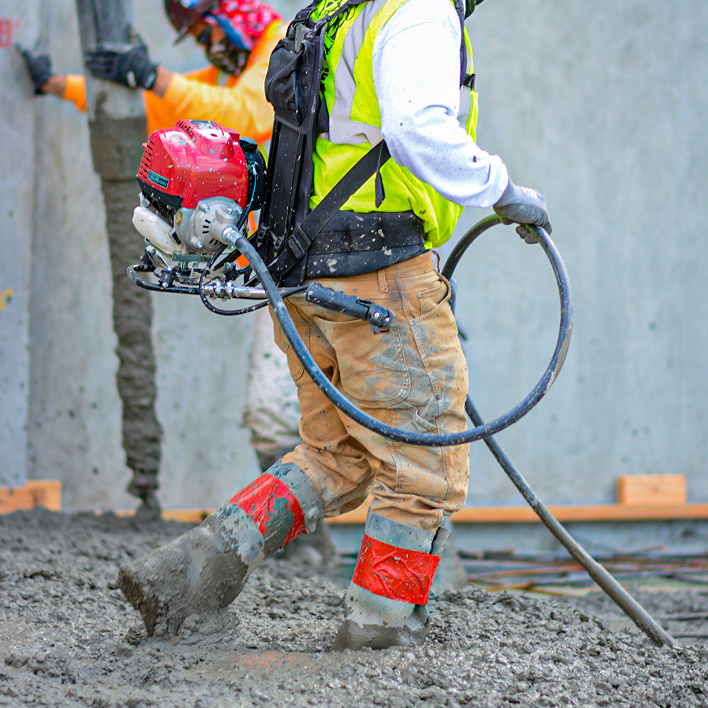 10 ft Concrete Vibrator Flexible Shaft Hose and Head