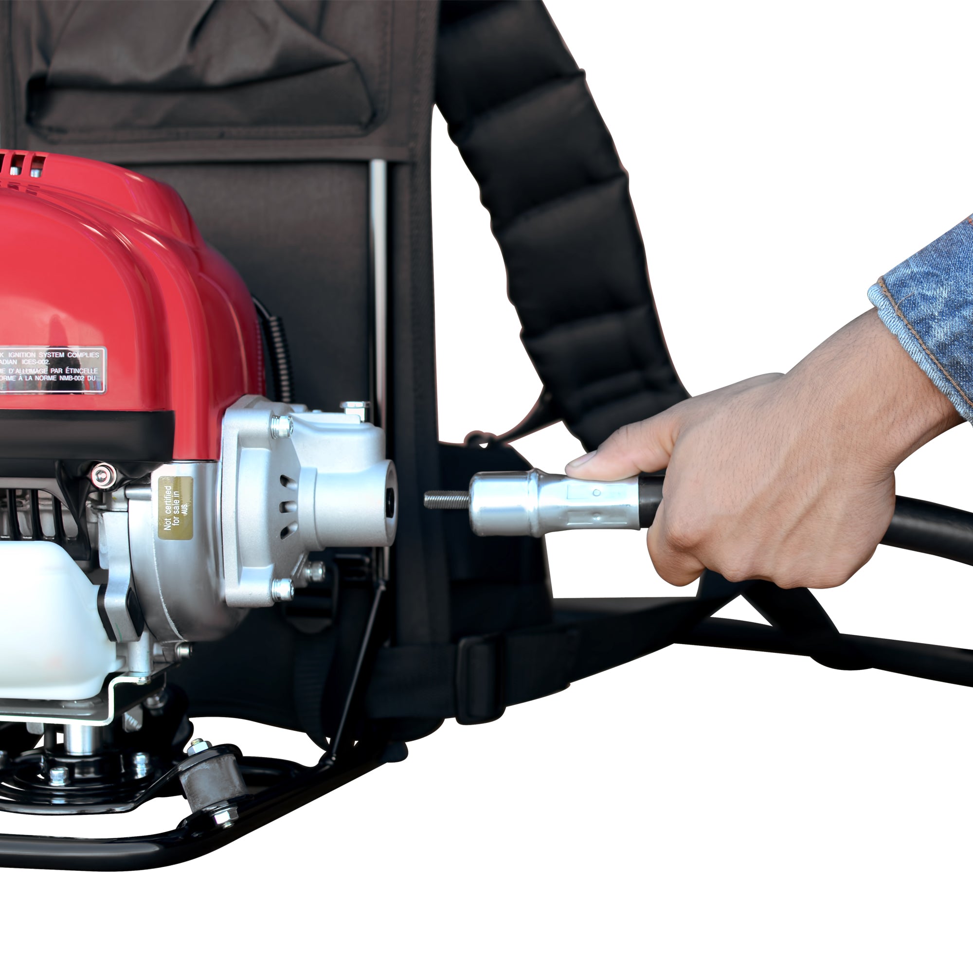Honda Concrete Finishing Bundle with Magnesium Screed Blade Float and Honda Vibrator with 10" Whip