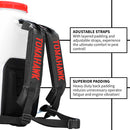 PRE ORDER: 5 Gallon Gas Power Backpack Sprayer with Twin Tip Nozzle for Pesticides