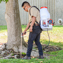 Irrigation Rod with 5 Gallon Gas Backpack Sprayer 450 PSI Pump Tree Root Protection