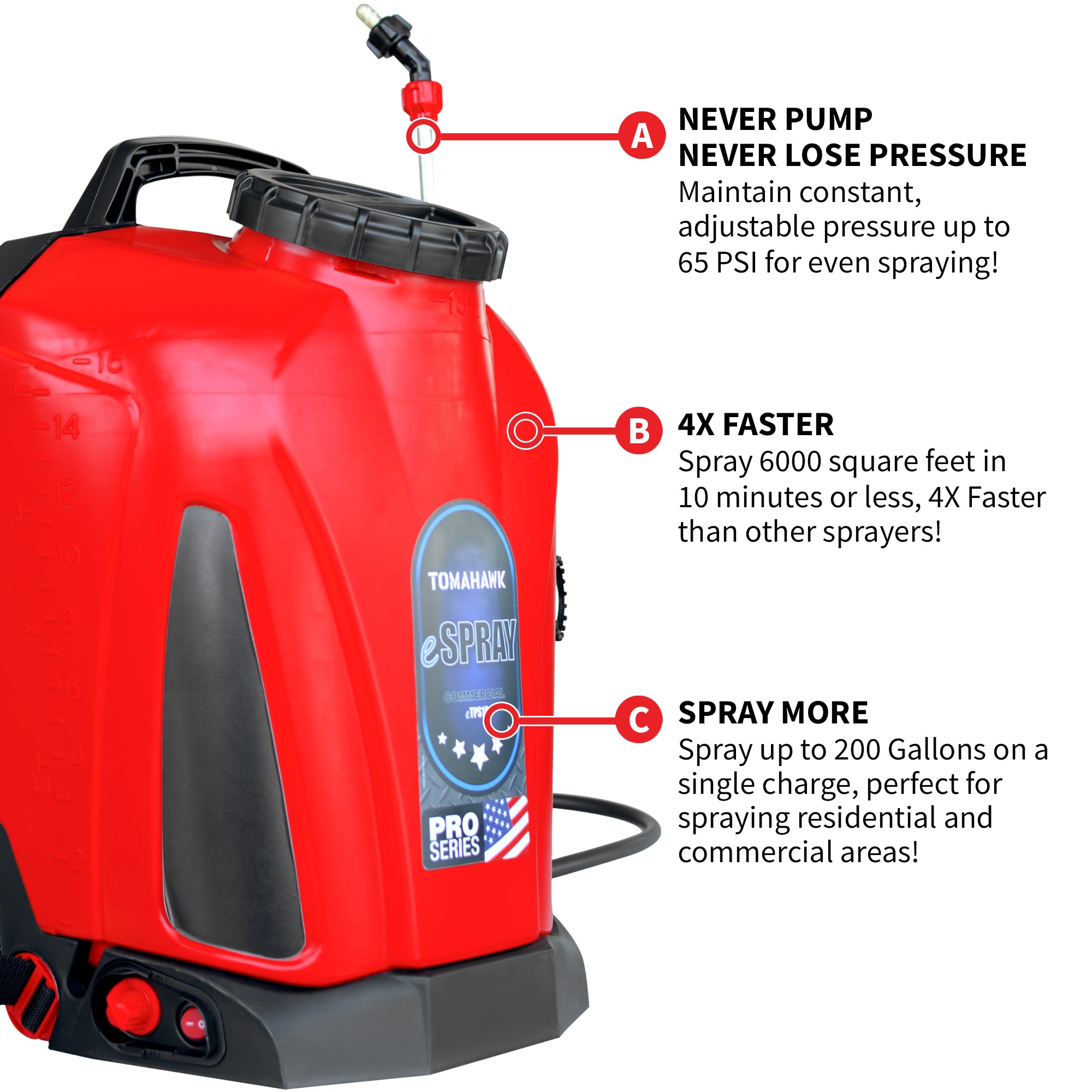 4 Gallon Battery Backpack Sprayer Lithium Powered Electric Operated for Weeds Disinfectant Yard Garden with Fogger Gun