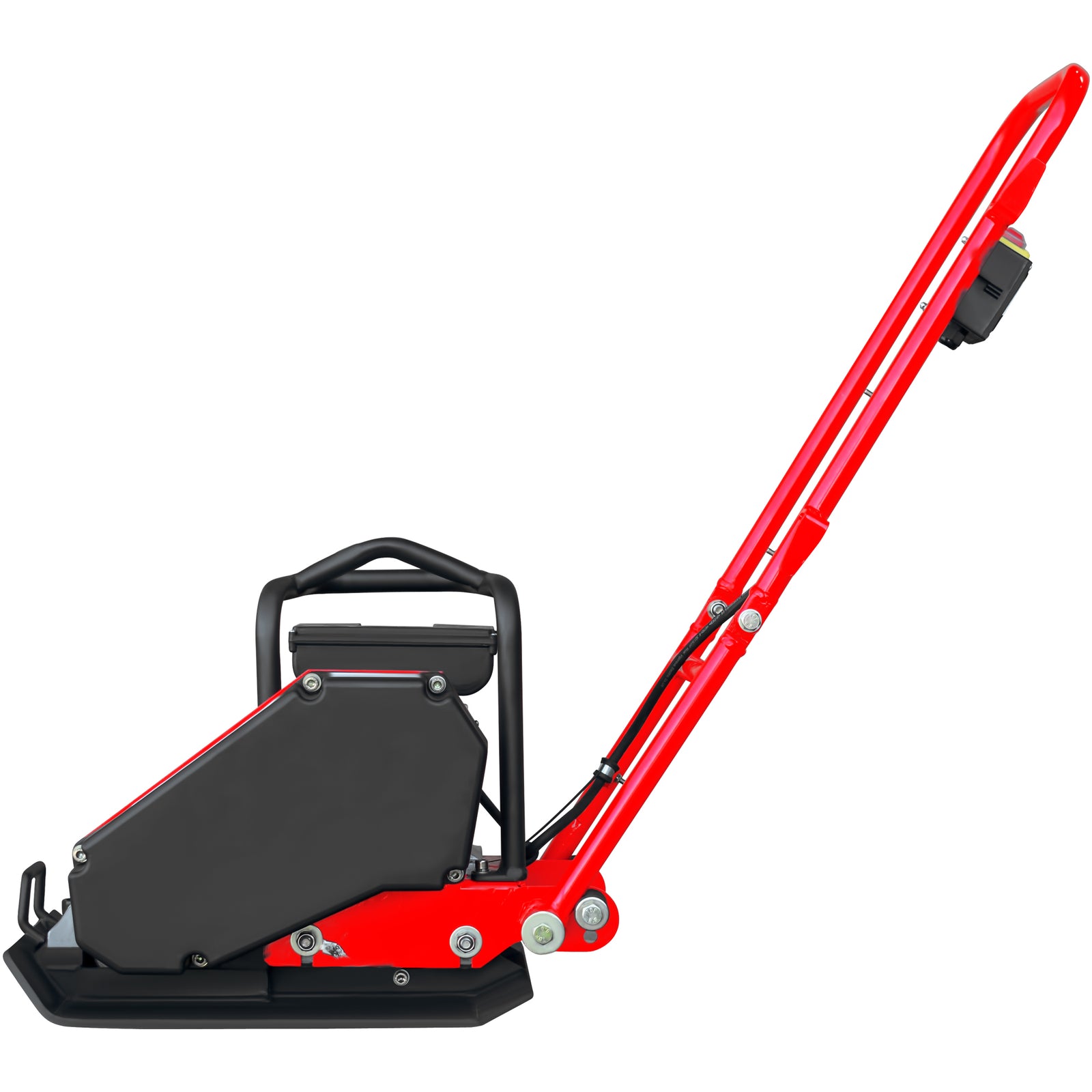 2 HP Electric Vibratory Plate Compactor Tamper for Gravel Soil Compact ...
