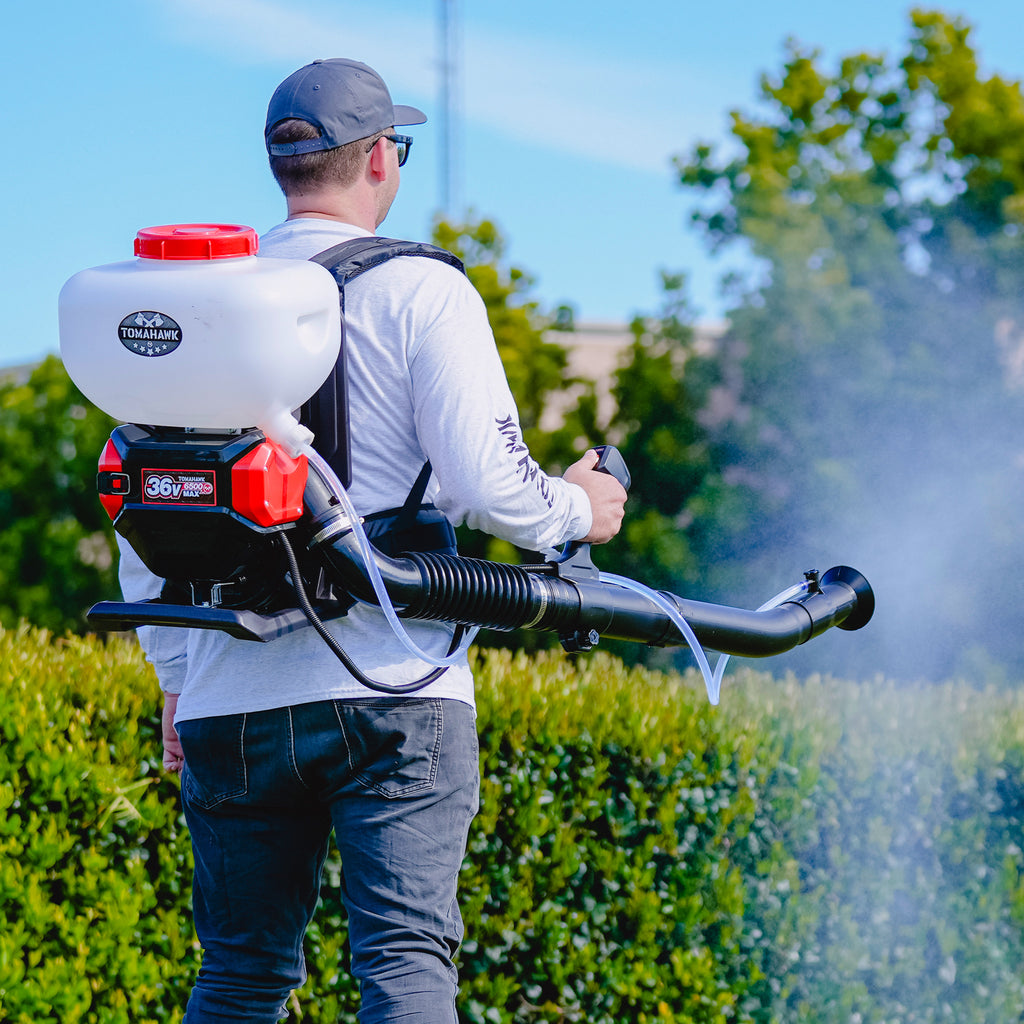 4 Gal Battery Powered Backpack Mosquito Fogger Sprayer 36V for Pest Co ...