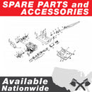 46" Concrete Power Trowel 10HP Honda Combo Blades and Float Pan Cement Finishing Tool