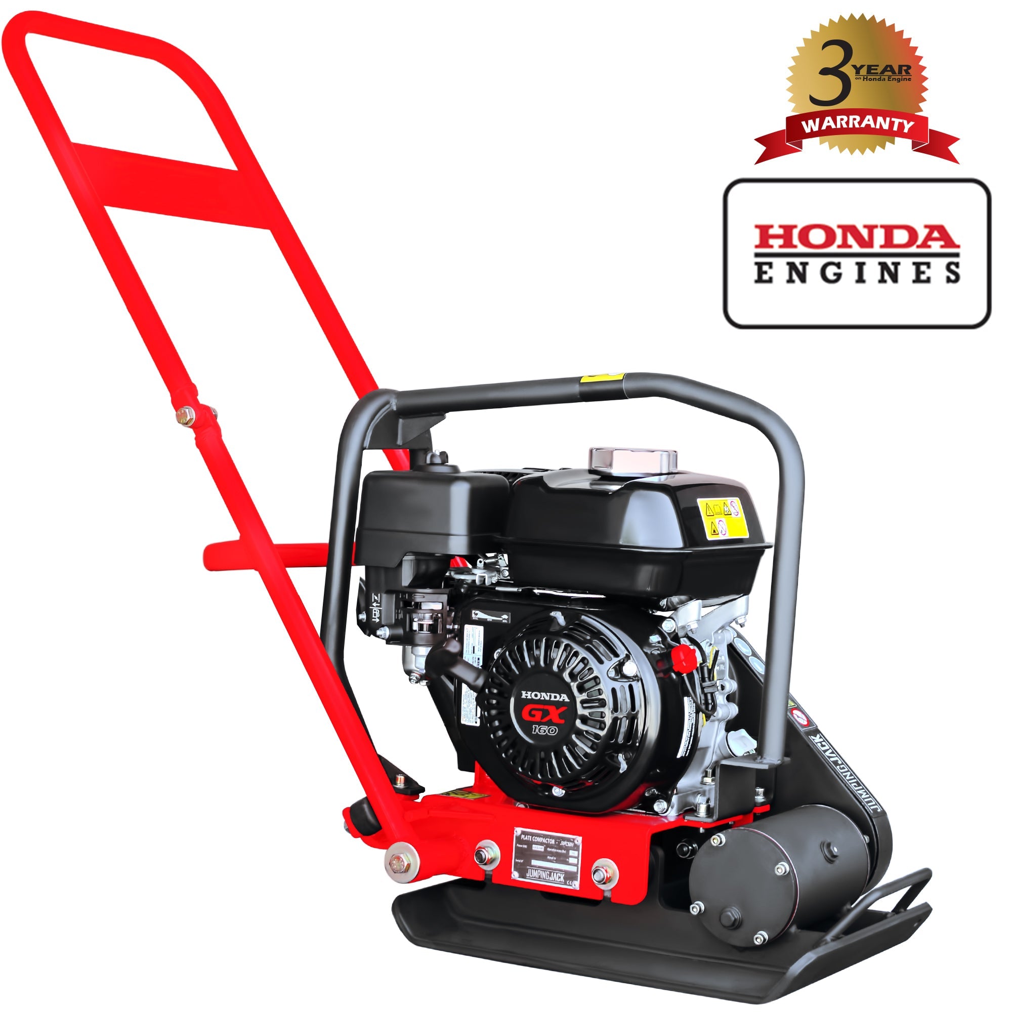 Factory Reconditioned 5.5 HP Honda Vibratory Plate Compactor for Soil Compaction Tamper
