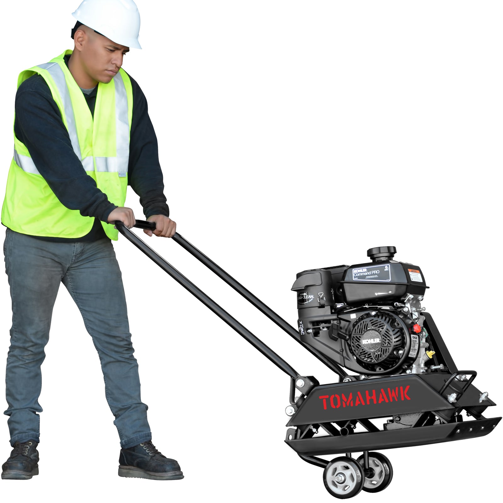 Wheels for TPC80 and TPC80H Plate Compactor Tomahawk Power