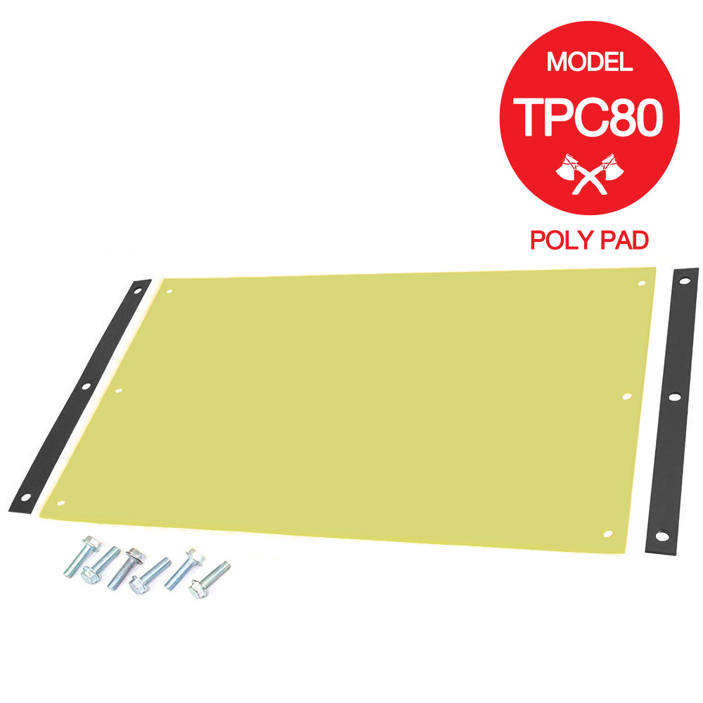 Polyurethane Paver Pad for TPC80 Plate Compactor Brick Paver Compaction